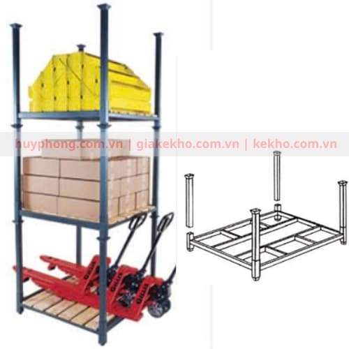 PALLET XẾP CHỒNG PHỔ BIẾN 2026 | HUY PHONG