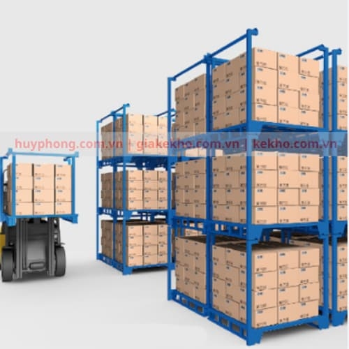 PALLET XẾP CHỒNG - DẠNG XUÔI - NESTAINER STANDARD NSS