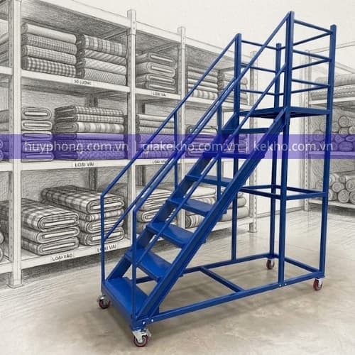 XE THANG CÔNG NGHIỆP - XE THANG DI ĐỘNG