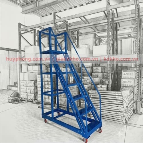 XE THANG CÔNG NGHIỆP - XE THANG DI ĐỘNG