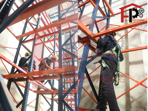 Dịch vụ di dời lắp đặt kệ kho hàng chuyên nghiệp KV MIỀN NAM